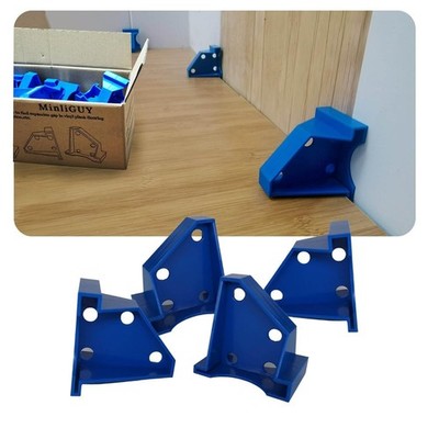 Flooring Spacers, 1/2 Inch and 1/4 Inch, 40Pcs Floor Spacers for Laminate/Lvp/Vi