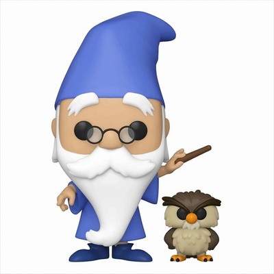 POP - Disney Sword in the Stone Merlin w/Archimedes 1100