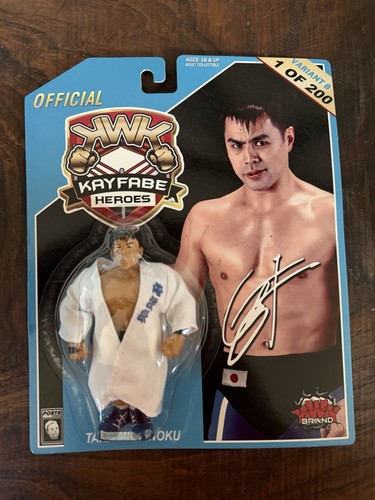 KWK Kayfabe Heroes Blue Card Taka Michinoku Varian...
