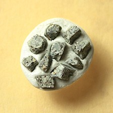 10 Splitter Meteorit San Pedro de Urabá - Chondrit Kolumbien - zusammen 0,12g