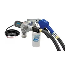 Gpi M-180S-Au W/Filter Fuel Transfer Pump, 12V Dc, 18 Gpm Max. Flow Rate , 1/4