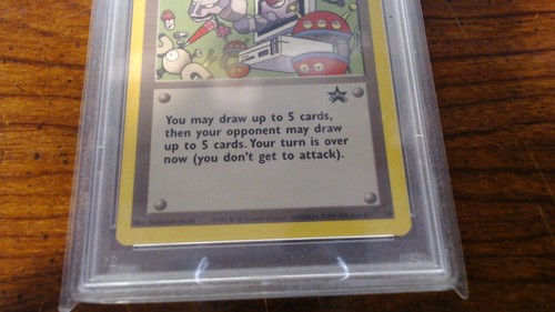 2000 Pokemon Promo Black Star Pokemon League #16 Computer Error PSA 9 - Bild 3 von 4