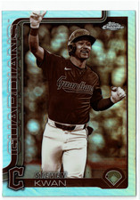 2025 Topps Chrome - Sepia Refractor Steven Kwan #202