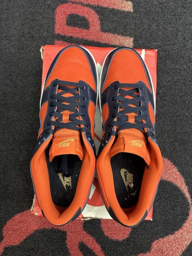 Size 12 - Nike Dunk SP Low Champ Colors CU1727 800 University Orange Marine - Picture 5 of 8