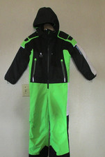 Obermeyer Black and green Snowsuit Kids Size 7
