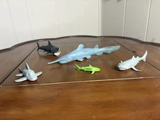 5 Discovery Shark Week 2018 Figures Megamouth, Goblin, Basking, Ghost + Tiger