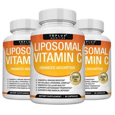 3 pack Liposomal Vitamin C 2100 Mg - Skin & J...