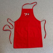 I Love Lucy  Ricky Ricardo Red Apron Adjustable W/ Pockets USA Made Retro 2003