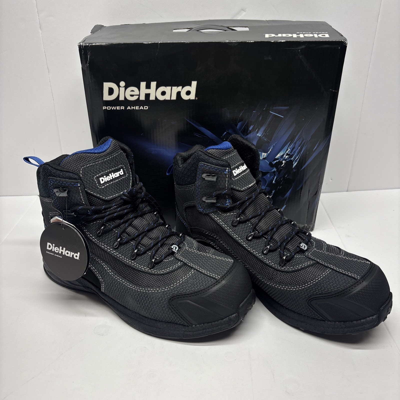 Diehard LeMans Hiker Boots Size 12 Waterproof Safety Toe Work Shoes DH50500 $150