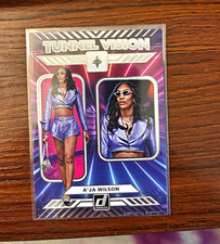 Panini 2025 Donruss WNBA Tunnel Vision Insert A'ja Wilson Las Vegas Aces #13