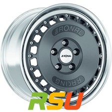 Ronal RR10 retro silver 7.5x16" ET35 LK5 112 ML 66.5 Alufelgen 16 Zoll