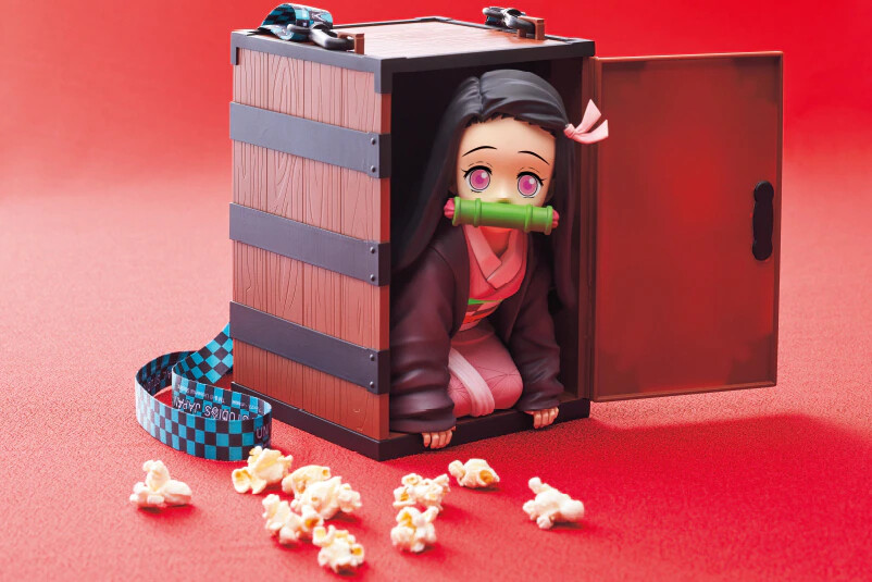 Demon Slayer Nezuko Popcorn Bucket Figure Band Limited USJ New 100