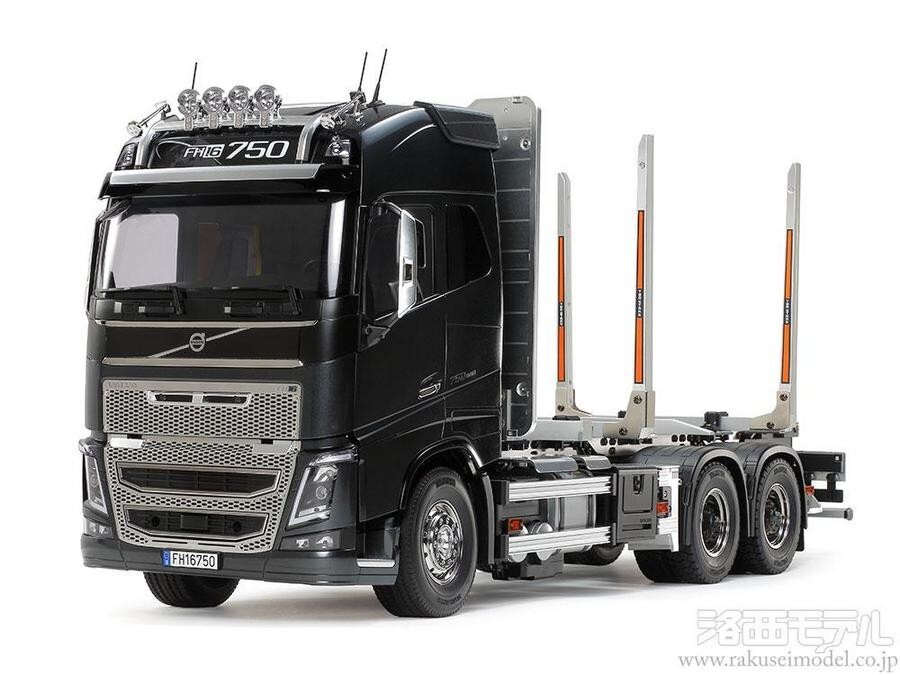 RC Volvo FH16 Globetrotter 750 6X4 Tamiya Timber Semi Truck