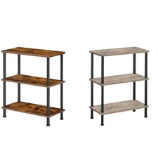 HOOBRO End Table Side Table Stackable Bedside Table  19’’ L x 9.5” W x 22.5’’ H