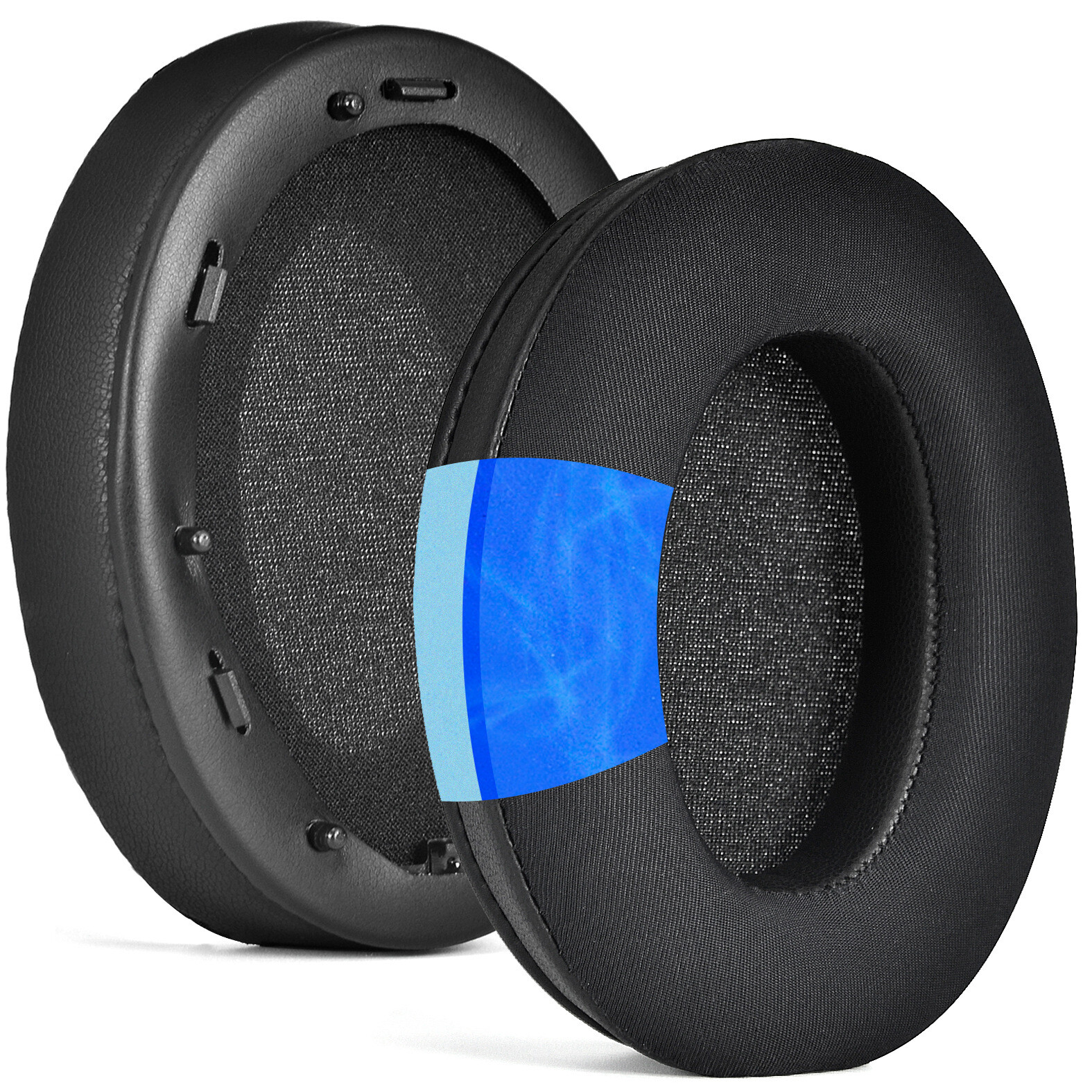 Ice Ear Pads Replacement for Sony WH1000XM3 (WH1000XM3) Black Earpads