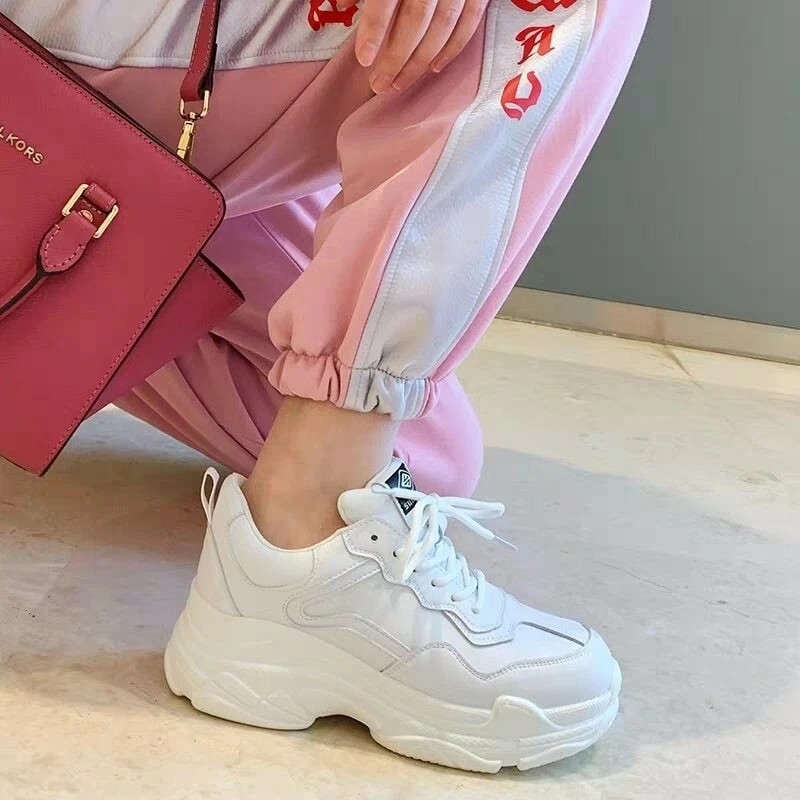 Women Shoes Casual Lace Up Shoes Sneakers Dad Shoes Platform