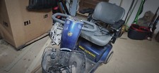 Golden Compass Sport Electric Power Chair Wheelchair Blue