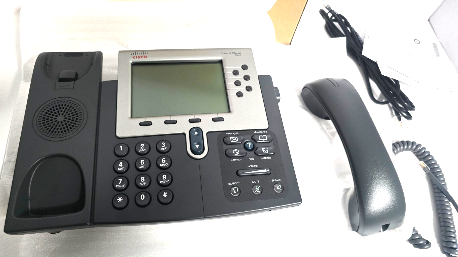 Cisco Unified IP Network Desktop Phone CP-7962G Silver/Grey