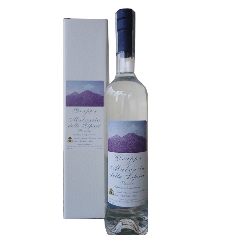 Grappa di Malvasia delle Lipari CL. 50 - Cartone da 6 pezzi
