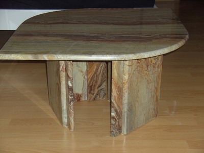 Marmortisch rund ca. 110cm Durchmesser | eBay