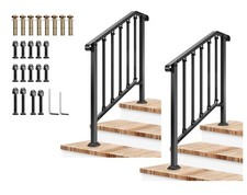 VIVOSUN 2 Pack Handrails for 2-3 Step Wrought...