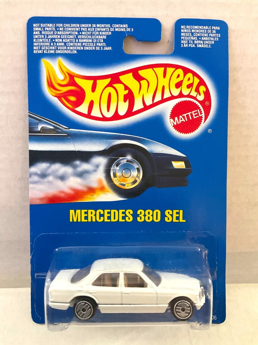 Hot Wheels 1990 BLUE CARD INTERNATIONAL No # Mercedes 380SEL