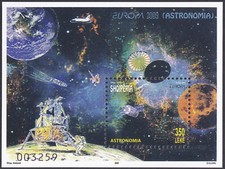 Albania 2009 arkusz pamiątkowy MNH Mi Bk 174 EUROPA CEPT - Astronomia