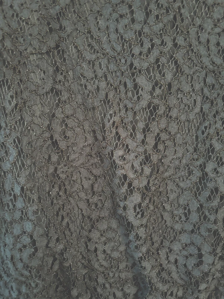 Macacão INC Int’l Concepts azul crepúsculo profundo feminino 3X bolsos corpete de renda NOVO - Imagem 3 de 4