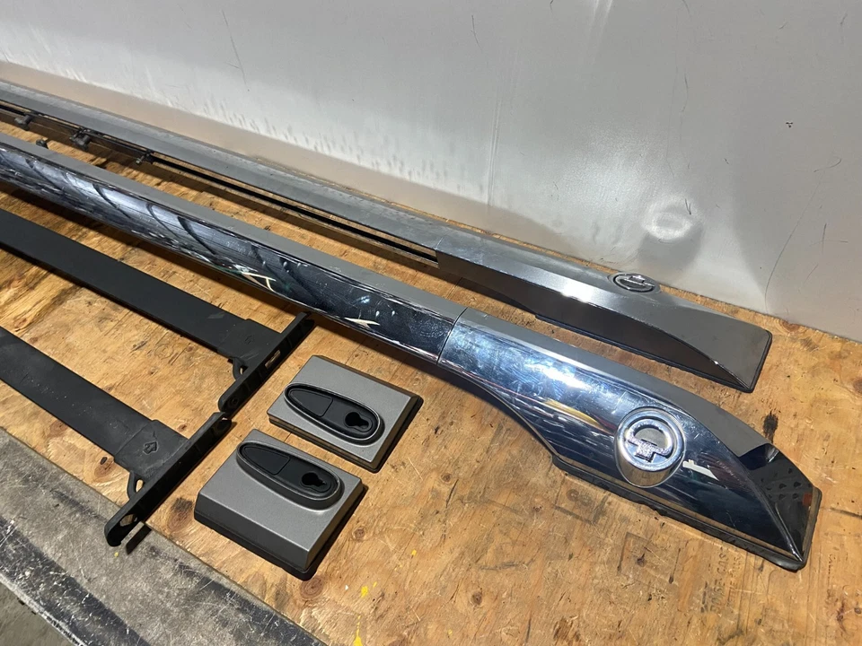 2010 Infiniti QX56 Roof Luggage Rack Cross Center Rail Bars & Side Rails O7188 Foto 2 de 4