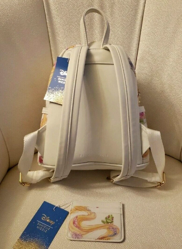 Disney Princesa Mini Mochila Enredada Rapunzel Tarjetero Danielle Nicole NUEVA Foto 3 de 4