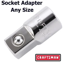 Craftsman 1/4" 3/8" 1/2" 3/4" in. Drive Adapter - Socket Ratchet - CHOOSE SIZE