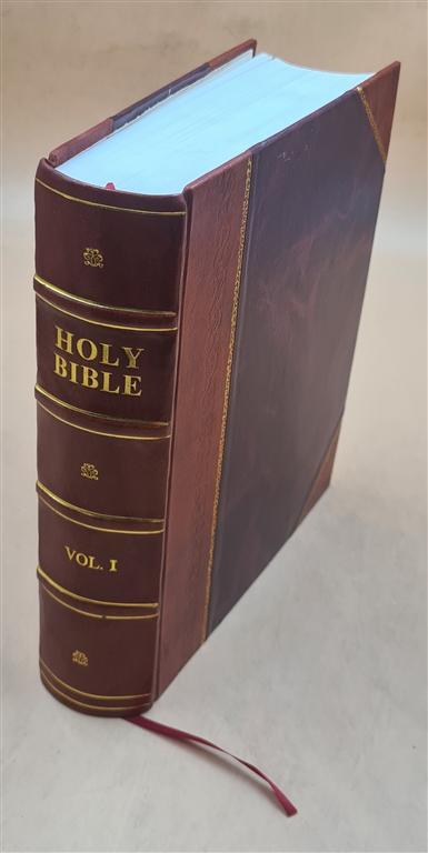 Holy Bible Containing The Old And New Testaments With The Apocry [Leather Bound]