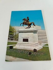 Andrew Jackson Statue on Capitol Grounds Nashville Tennessee Postcard