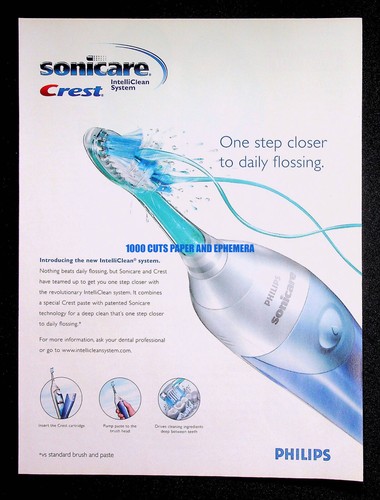 Philips Sonicare Electric Toothbrush 2005 Trade Print Magazine Ad ...