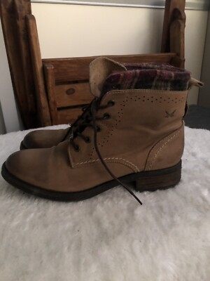 SANSIBAR damen stiefeletten 38 leder