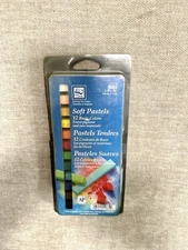 Loew Cornell Soft Pastels Basic Art Colors 12 Count #884 Artist Drawing New