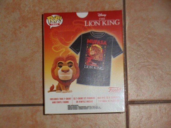 mufasa flocked funko pop