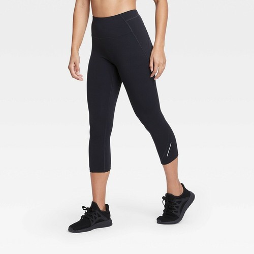 Women's Sleek High-Waisted Run Capri 