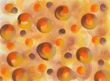 ABSTRACT 2017-90 Collectible ORIGINAL Acrylic Painting by Artist Benita Blair