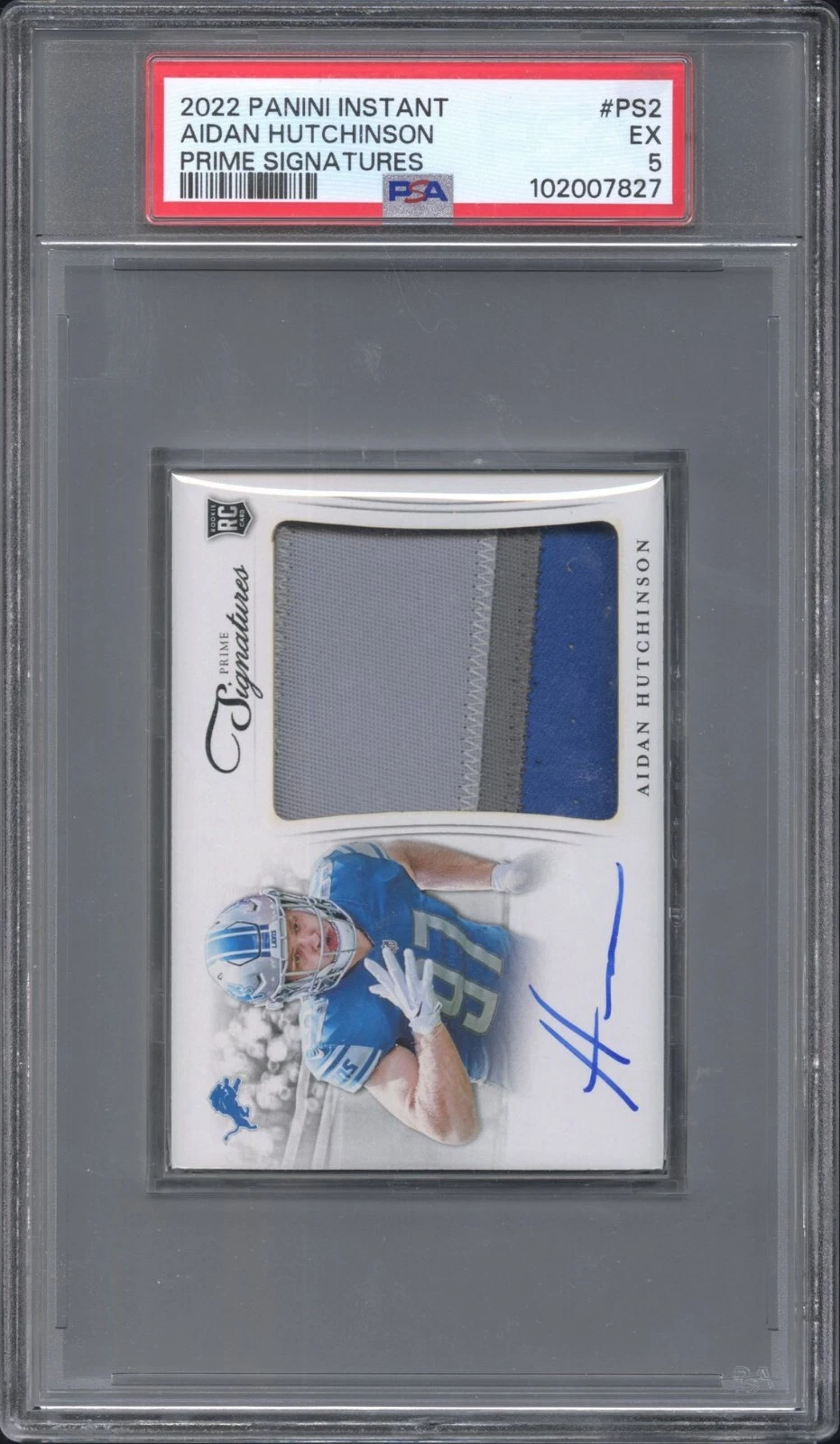 Aidan Hutchinson Panini Instant Prime Signatures #PS2 Base