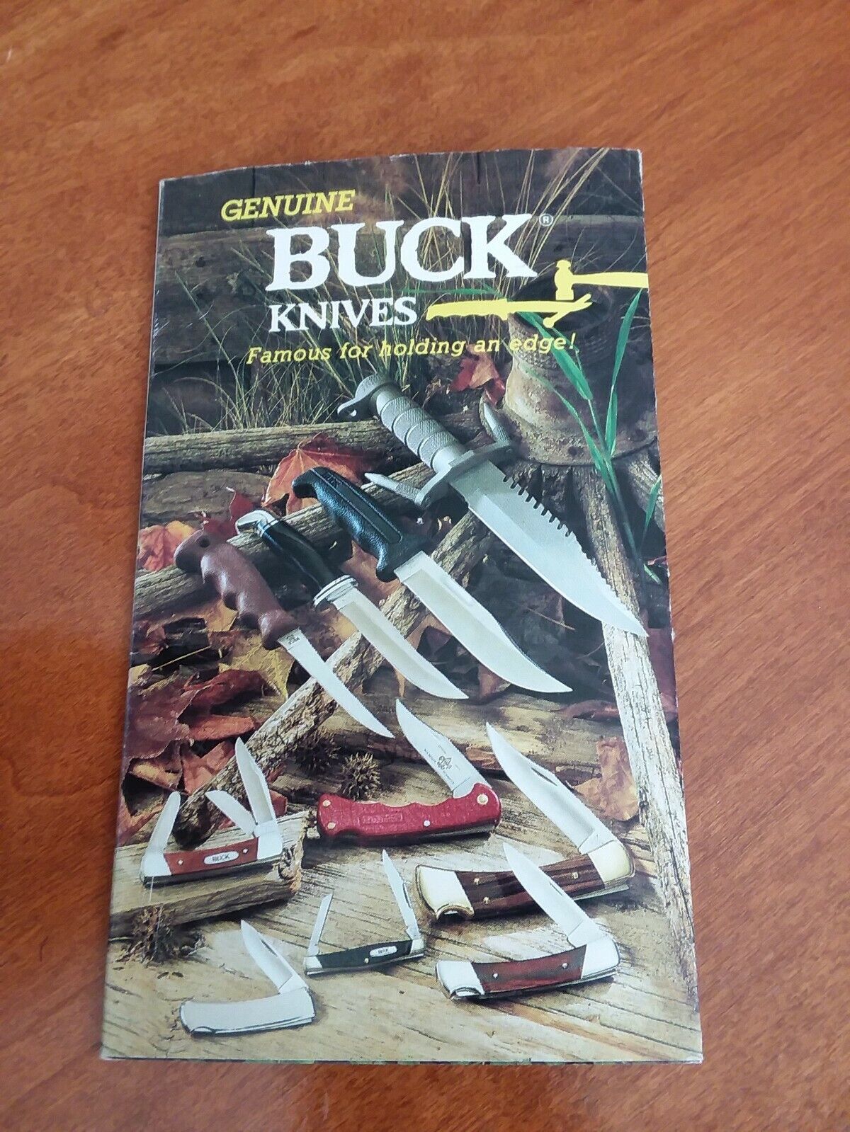 Vintage “Buck Knives” Advertising Booklet / Guide / Pamphlet Printed USA 1986 
