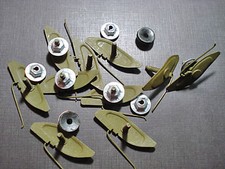 10 Pc Ford Fender Body Side Trim Moulding Clips Sealer Nuts 1-14 - 1-12 Nors 10 Pc Ford Fender Body Side Trim Moulding Clips Sealer Nuts 1-14 - 1-12 Nors