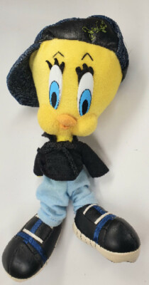 looney tunes tweety bird Hipp hopp tänzer Plüschfigur ca. 25 cm