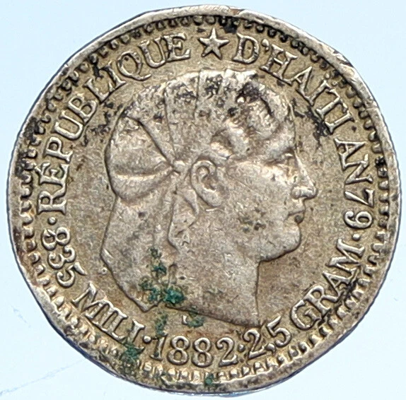 Uncertified 1882 Year Haitian Coins for sale | eBay