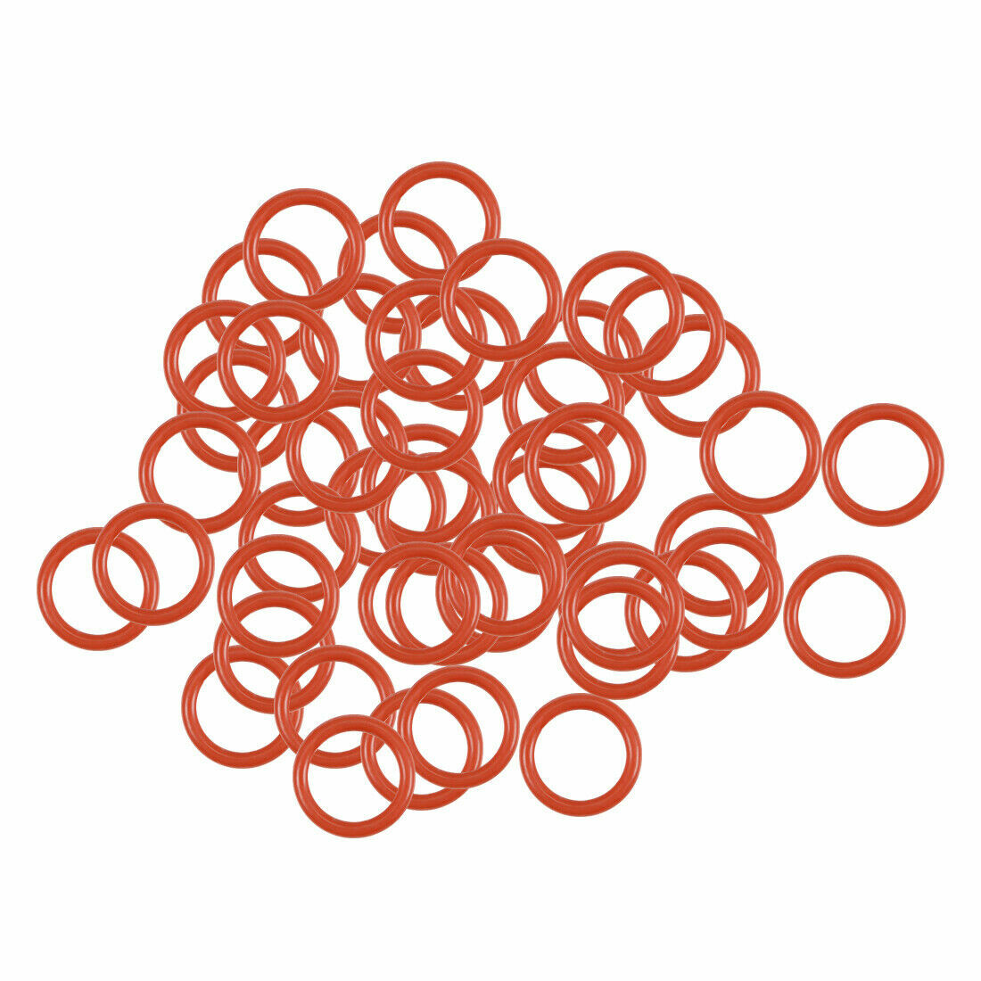 Silicone O Rings 7mm Od 5mm Inner Diameter 1mm Width Seal Gasket Red 50pcs Kd Ebay