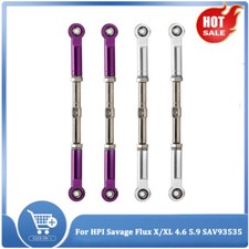 Fibbie regolabili in acciaio temprato per HPI Savage Flux X/XL 4.6 5.9 SAV93535