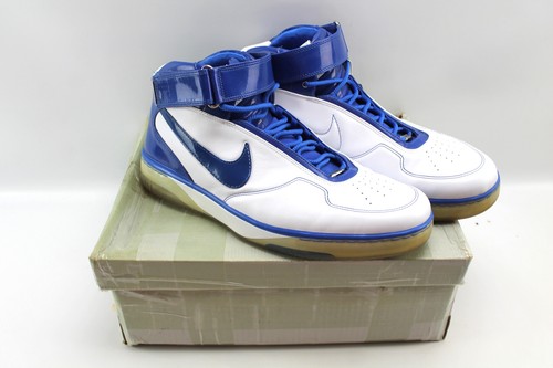 Tenis De Baloncesto Nike Air Force 25 para hombre Talla 16.5 Azul Real |  eBay