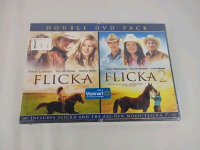 2 Movie Lot - Flicka & Flicka 2 - DVD - New Sealed 2 DVD Pack 