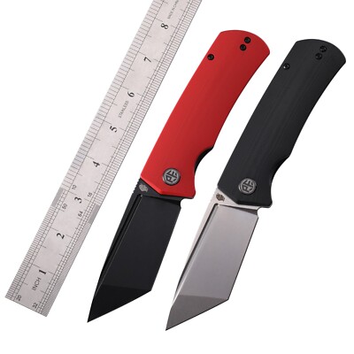 Petrified Fish PFP01T Beluga,K110 Blade,G10/Micarta Handle Folding knife