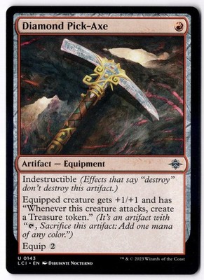 Diamond Pick-Axe LCI 143 Magic: The Gathering UC NM